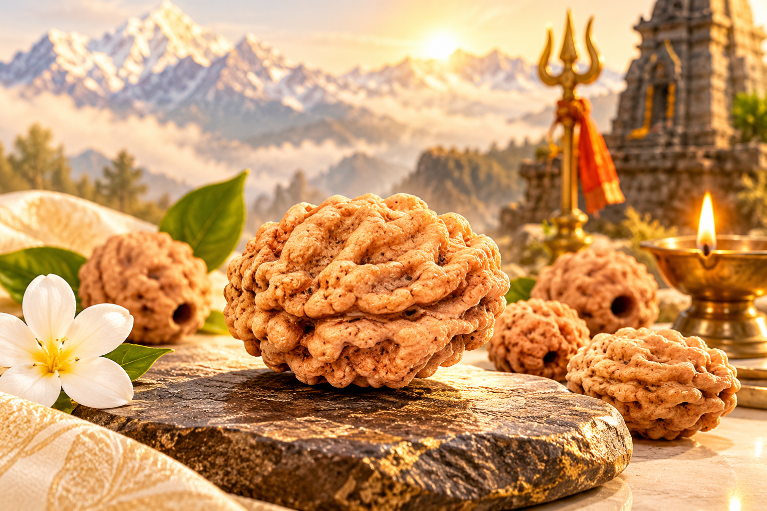 Holy Rudraksha 2 Mukhi Java Rudraksha – Indonesian Origin | Natural & Certified image 5